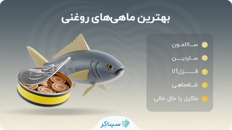 بهترین ماهی‌های روغنی