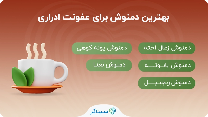 بهترین دمنوش برای عفونت ادراری