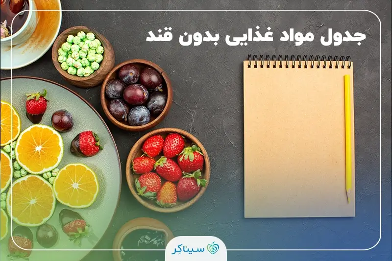 لیست مواد غذایی بدون قند برای افراد دیابتی