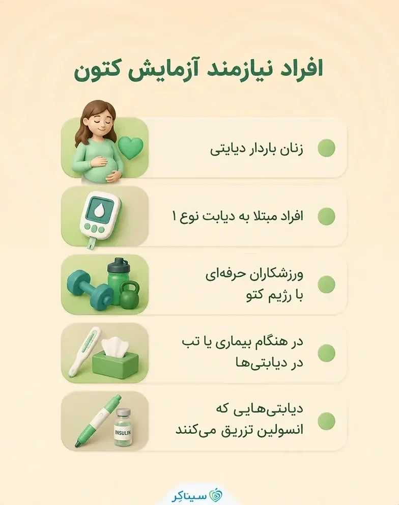 چه افرادی باید به طور منظم آزمایش کتون بدهند؟